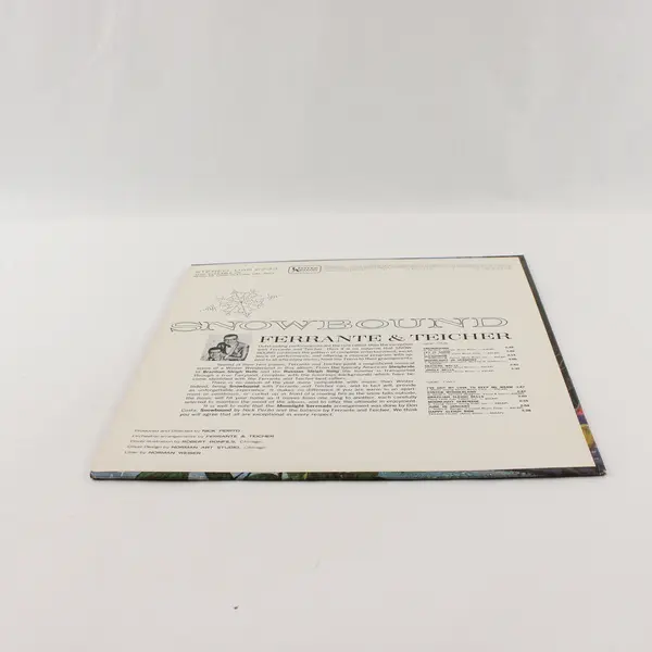 Ferrante & Teicher Snowbound  12"Vinyl LP 