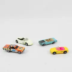 Lot of 4 Hot Wheels Diecast Cars Used