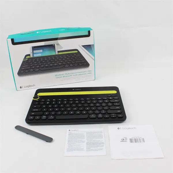 Logitech K480 Bluetooth Multi-Device Keyboard Black Green