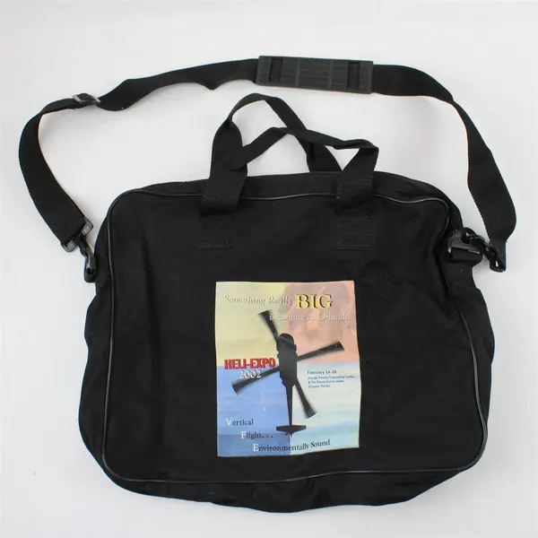 Rolls-Royce Orlando Heli-Expo 2002 Black Messenger Bag