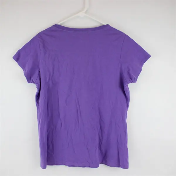 Way To Celebrate Halloween If The Hat Fits Purple T-Shirt Women's XL 16-18