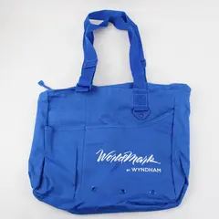 WorldMark by Wyndham Travel Vacation Souvenir Blue Tote Bag