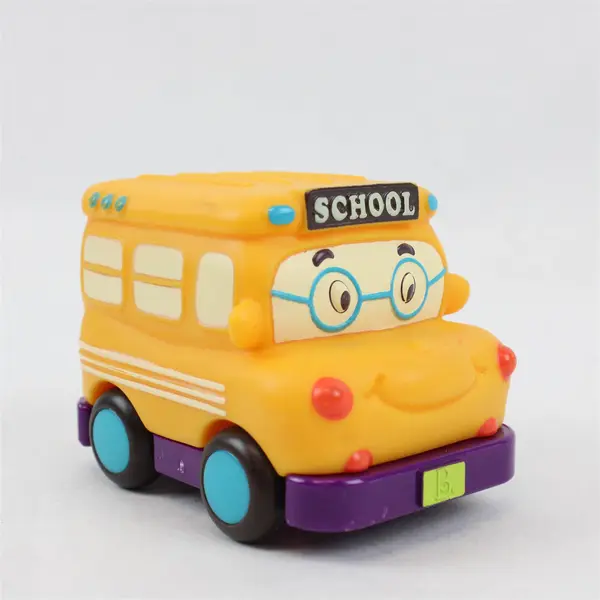 Lot of 2 Tonka Chuck Dump Truck & Friction School Bus Toddler Toys