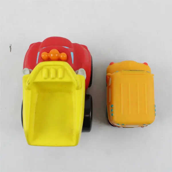 Lot of 2 Tonka Chuck Dump Truck & Friction School Bus Toddler Toys