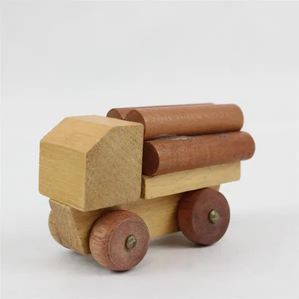 Melissa & Doug Classic Toy Car Carrier Lot of 3 Wooden Vehicles