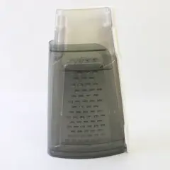 Zyliss 3-in-1 Folding Box Grater Clear Plastic Storage Container