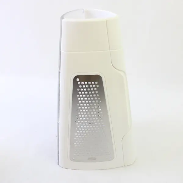 Zyliss 3-in-1 Folding Box Grater Clear Plastic Storage Container