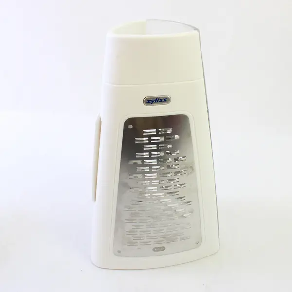 Zyliss 3-in-1 Folding Box Grater Clear Plastic Storage Container