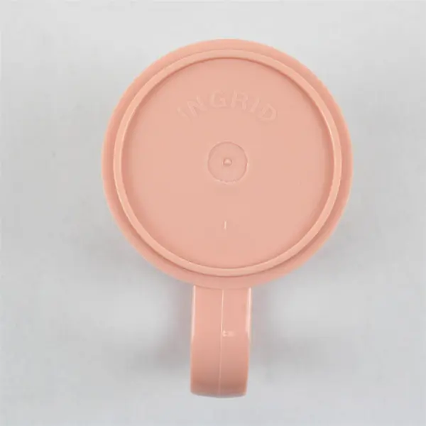 Lot of 3 VTG Ingrid Retro Pastel Pink Mugs