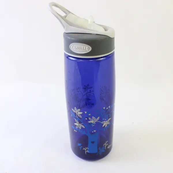 CamelBak Eddy 25oz Blue Purple Botanical Graphic Water Bottle