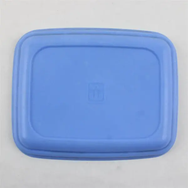 Anchor Hocking 3 Cup Plastic Food Storage Container Blue Lid