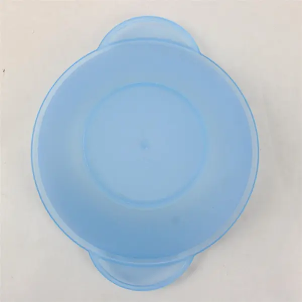 Gluman Semi-Transparent Blue Food Storage Container Bowl 6.5"