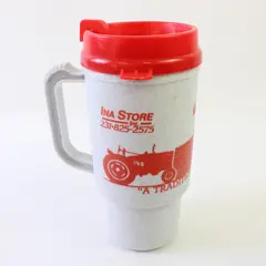 Auto Mate Case IH A Tradition of Leadership Red Tractor Travel Mug