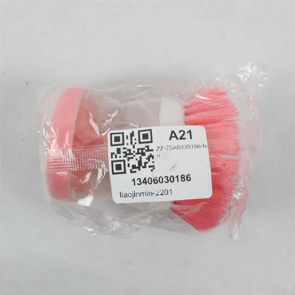 Lot of 2 Soap Dispensing Scrub Brushes Dishwashing Tools Pink and Green New