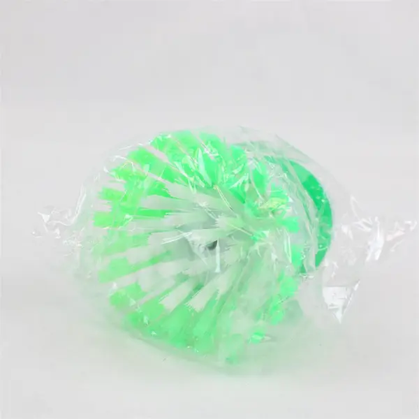 Lot of 2 Soap Dispensing Scrub Brushes Dishwashing Tools Pink and Green New