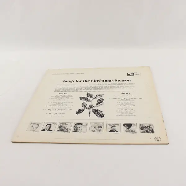 Songs For The Christmas Season LP Capitol SL-6541 Various Artists