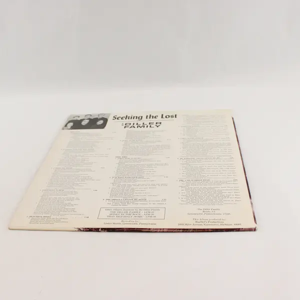 The Diller Family Seeking the Lost 12" Gospel Vinyl LP
