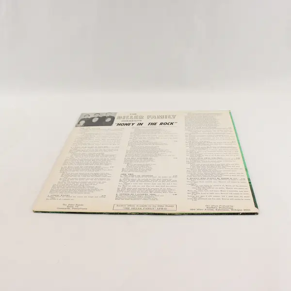 Diller Family Honey in the Rock 12" Vinyl LP Gospel Folk
