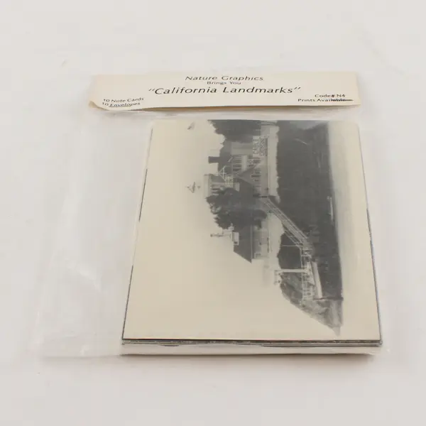 Nature Graphics California Landmarks Blank Notecards 10 Envelopes N4