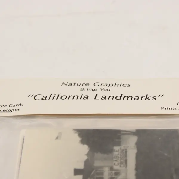 Nature Graphics California Landmarks Blank Notecards 10 Envelopes N4