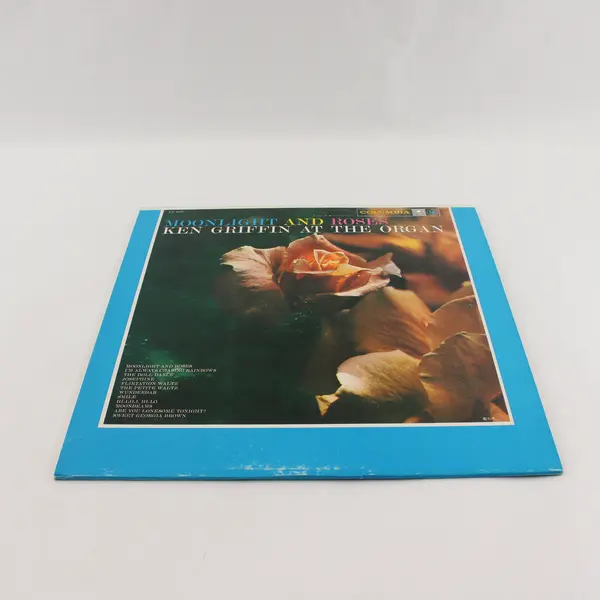 Ken Griffin At The Organ - Moonlight And Roses 12" Vinyl Record 