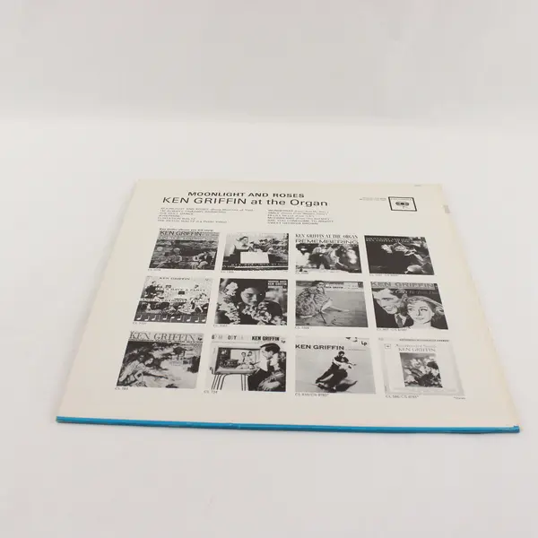 Ken Griffin At The Organ - Moonlight And Roses 12" Vinyl Record 