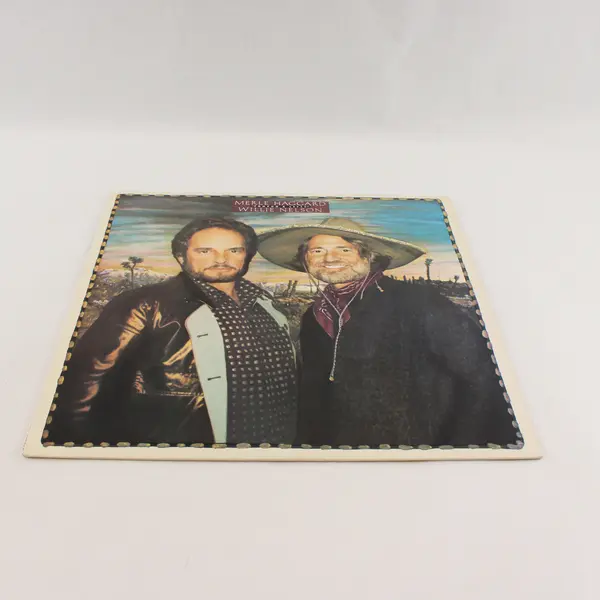 Merle Haggard Willie Nelson Pancho and Lefty LP 12" Vinyl Record