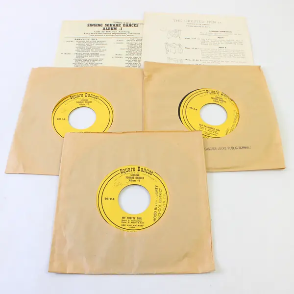 Singing Square Dances Album No. 1 Bob Van Antwerp Palfrey's Box Set