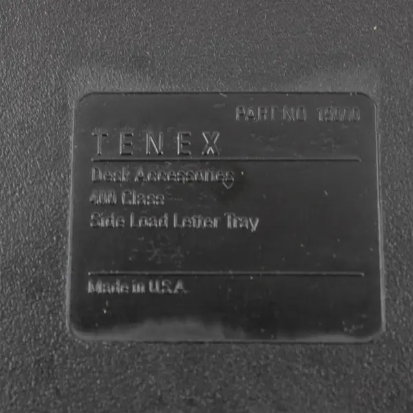 Tenex Side Load Letter Tray 400 Class