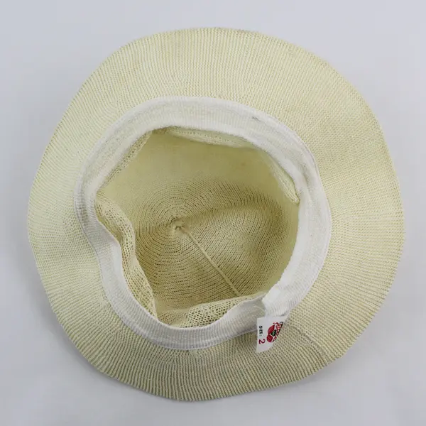 Vintage Attache Off-White Knit Hat Kids' Size 2