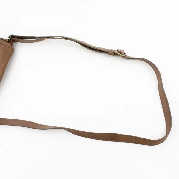J. Jill Brown Small Brown Leather Crossbody Bag Purse