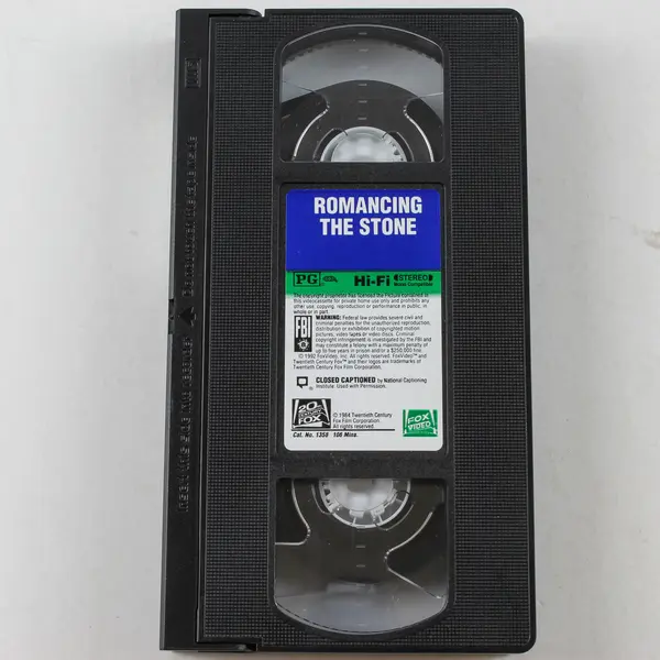 Romancing the Stone Directed By Robert Zemeckis (VHS, 1997, 20th Century Fox)