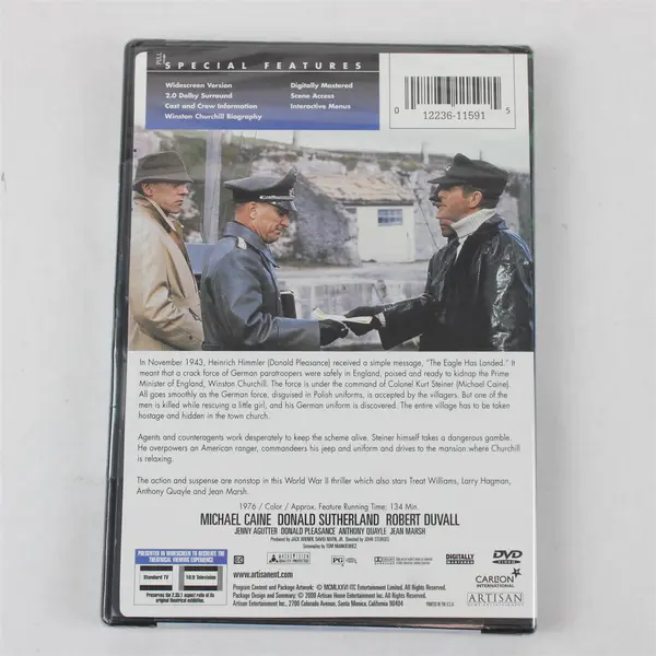 The Eagle Has Landed (DVD, John Sturges, 1976/2000, Carlton International)