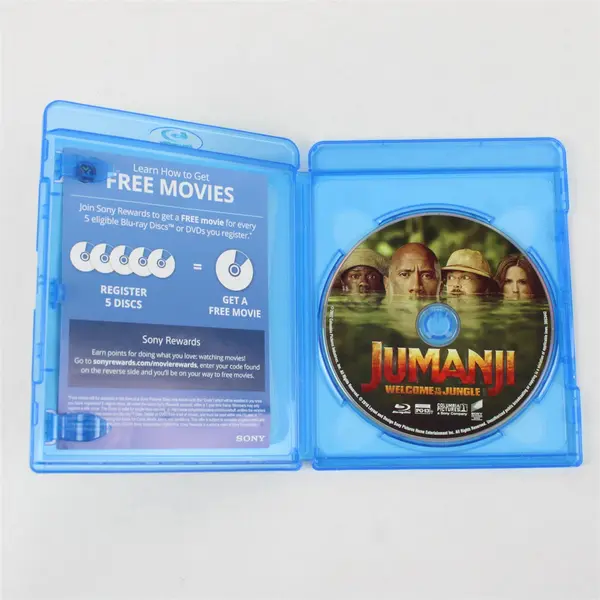 Jumanji: Welcome To The Jungle (Blu-ray, Jake Kasdan, 2017, Columbia Pictures)