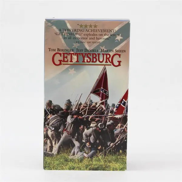 Gettysburg Directed By Ronald F. Maxwell (VHS, 1994, Turner Home Entertainment)