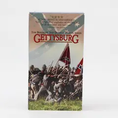 Gettysburg Directed By Ronald F. Maxwell (VHS, 1994, Turner Home Entertainment)