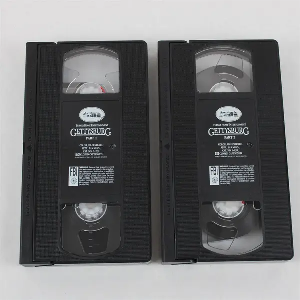 Gettysburg Directed By Ronald F. Maxwell (VHS, 1994, Turner Home Entertainment)