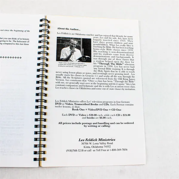 Through The Bible with Les Feldick Book 10 Transcript of Tape 10