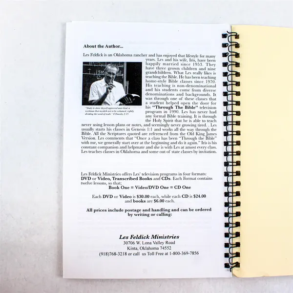 Through The Bible with Les Feldick Book 11 Transcript of Tape 11 Spiral