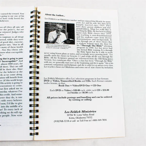 Through The Bible with Les Feldick Book 13 Transcript of Tape 13 Spiral
