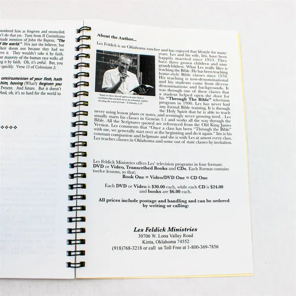 Through The Bible with Les Feldick Book 81 Transcript of Tape 81 Spiral