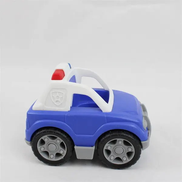 Lot of 3 PlayGo Kids' Toy Trucks Cars Red Yellow and Blue