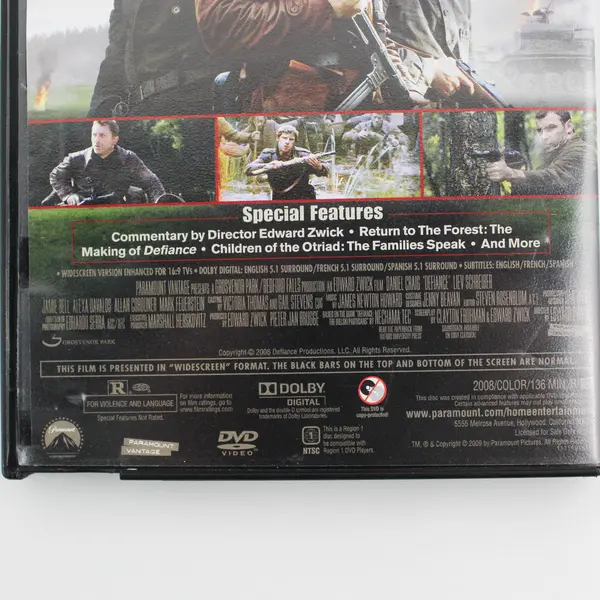 Defiance DVD 2008, # 35272 