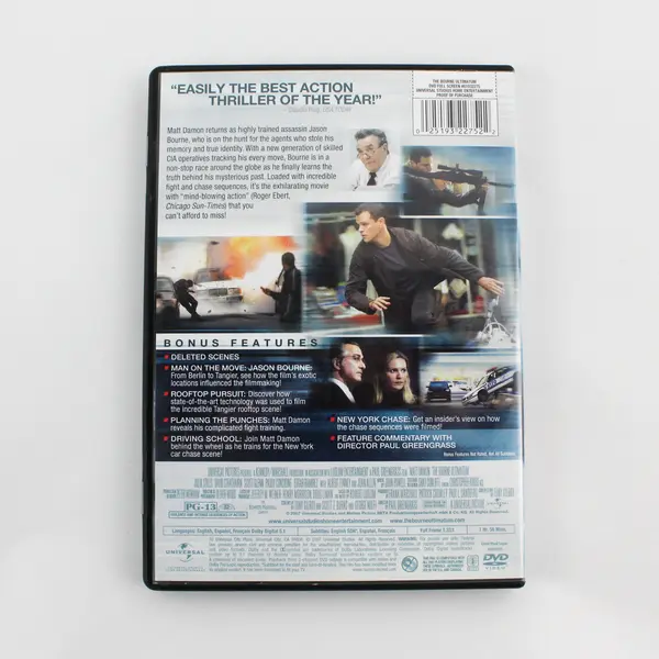 The Bourne Ultimatum DVD, 2007 Full Screen #61032275 