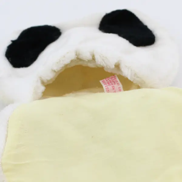 Vintage 1980's Russ Berrie & Co. Kids Plush Pets Handbag - Panda Bear