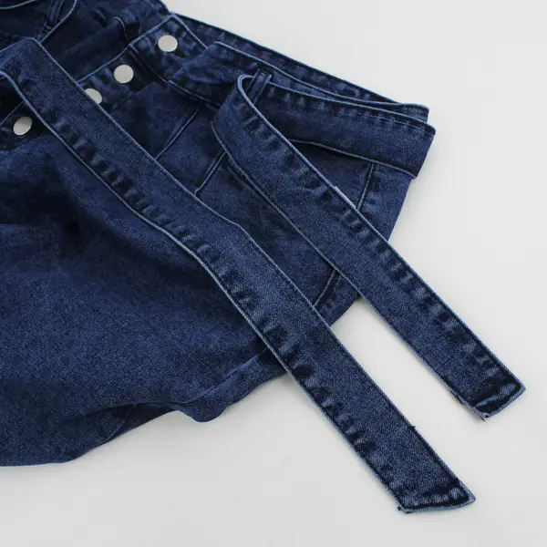 NWOT Unbranded Women's Plus 42x28 Dark Wash Tapered Leg Button Fly Denim Jeans
