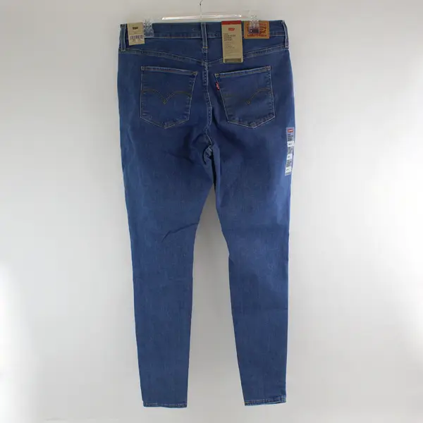 NWT Levis Women's 14W 720 High Rise Super Skinny Distressed Denim Jeans