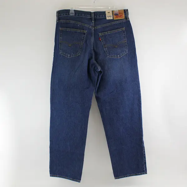 NWT Levis '94 Baggy Jeans Mens 33x31 Med Wash Denim Relaxed Straight Leg Jeans