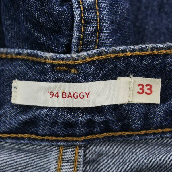 NWT Levis '94 Baggy Jeans Mens 33x31 Med Wash Denim Relaxed Straight Leg Jeans