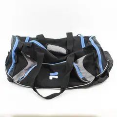 Fila Unisex Sport Duffle Bag Black/Blue - 24" - Missing Shoulder Strap